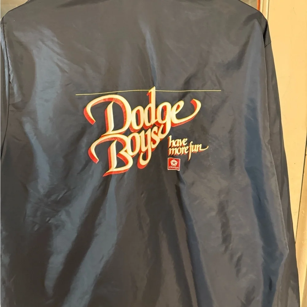 Vintage 1980s Dodge Boys Have More Fun windbreaker